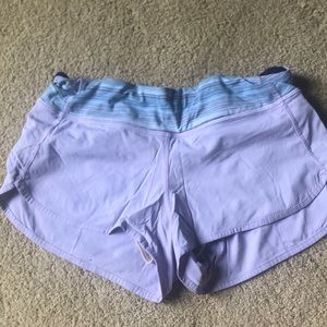 Lululemon Lilac Athletic Shorts